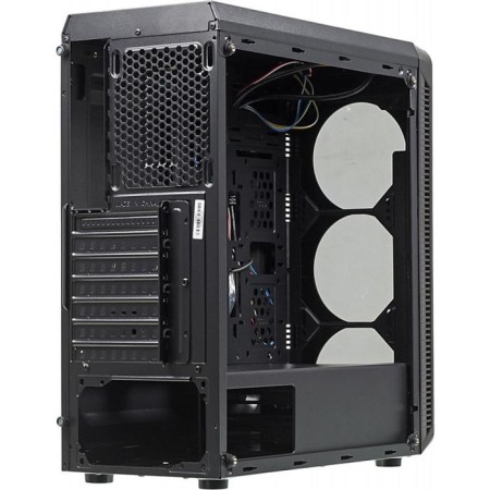 ACCORD JP-X case, without PSU, ATX, MIDI-Tower, Black-2