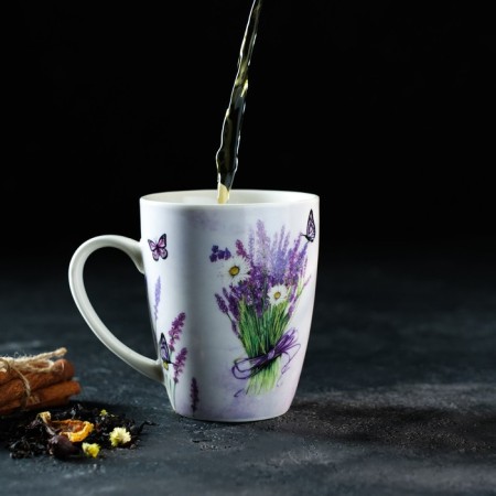 Porcelain shade "Romantic Lavender", 400 ml-4