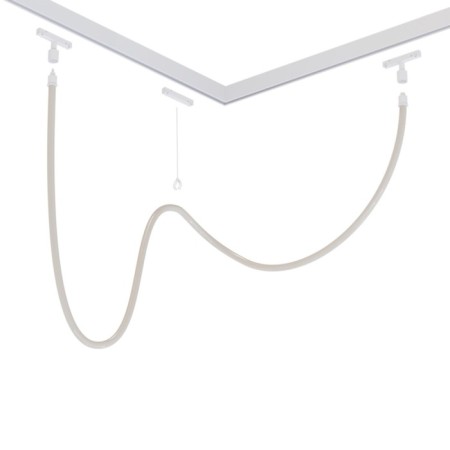 Flexible Neon Arte Lamp Loop for magnetic track systems Optima, Linea, Expert A4910PL-1WH, LED, 35 W, 250 cm, white-4