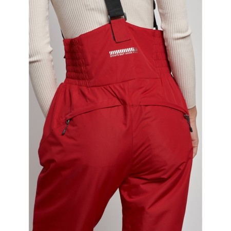 Semicunners of winter winter, size 42, red color-6