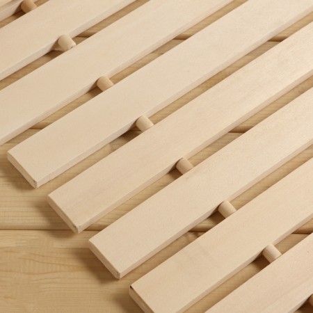 Rug-lane for a bath, wooden, 45x100 cm-2