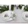 Serving share "Hugge", d = 20 cm, white color