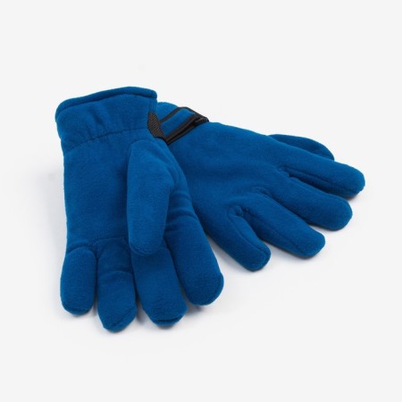 Women's gloves minku, two -layer, col. blue, rr 24 cm-1