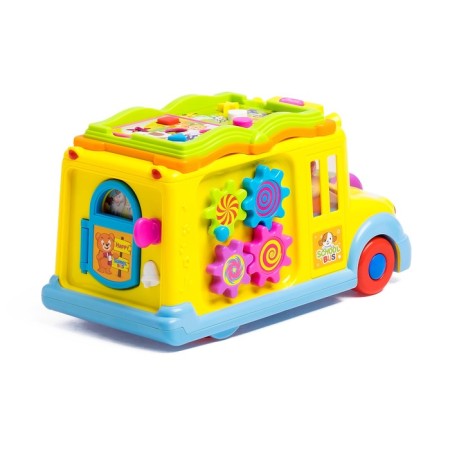 Developing toy "bus", light and sound effect-5