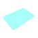 Silicone mat for a bowl, 47 x 30 cm, turquoise