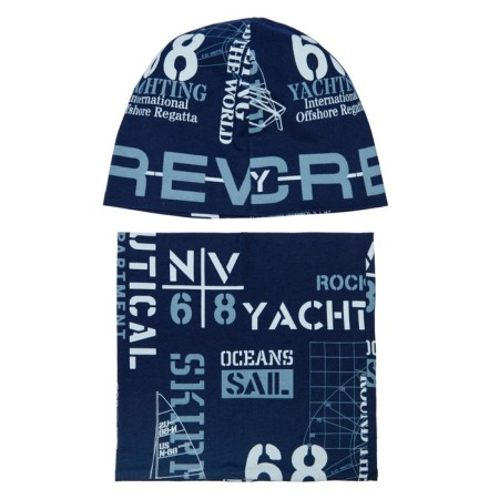 Set for the boy PlayTode: hat and snood, height 56 ​​cm-3