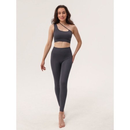 Women's legins with high landing Mirey Legings High-Waist, size 46-48, graphite color-1
