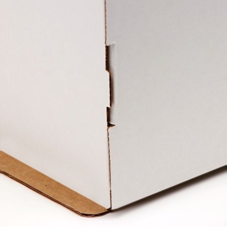Box for a cake with a window, white, 26.5 x 26.5 x 29 cm-2