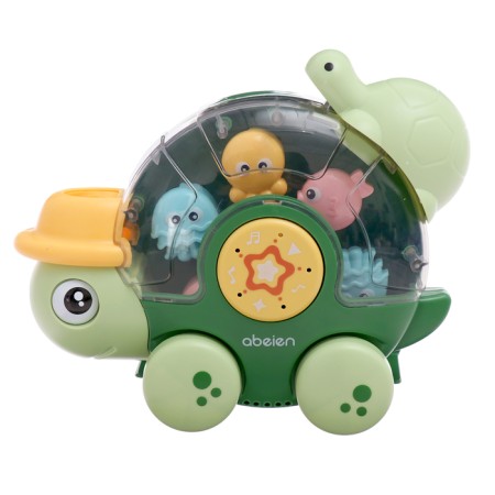 Swimming toy in the bathroom "sea turtles", on suction cups-2