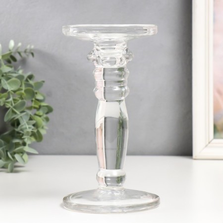 Glass "Podium" transparent 20.5x13x13 cm-1