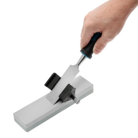 A set of tundra chisels, 2k handles, 45 steel, 6 - 38 mm, with a set for sharpening, case, 6 pcs. 960445-3