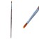 Nylon brush No. 4, flat, wooden handle