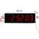 Electronic wall clock, 20 x 3 x 60 cm, USB