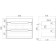 Viant Viant "Marcel" 2 boxes, suspended, 425x655x500 mm, with a shell. COMO 70