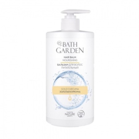 Bath Garden hair "Golden turmeric", universal, nutritious, 750 ml