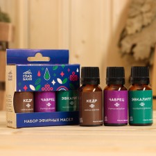 A set of essential oils 