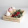 Cashpot box Gift "New Year", 25.5 × 20 × 5 cm
