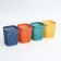 Storage for storage of manicure/cosmetic supplies "Fish", 9 × 9 × 11 cm, color mix