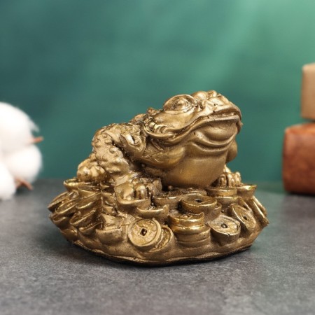 Figure "Frog on Monets" 7x10x9cm