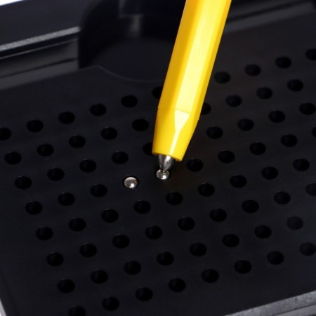 Magnetic tablet for drawing, 96 holes, black-1