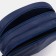 Cosmetic bag, 2 parts on zippers, blue color