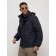Sports male jacket, size 48, dark blue color