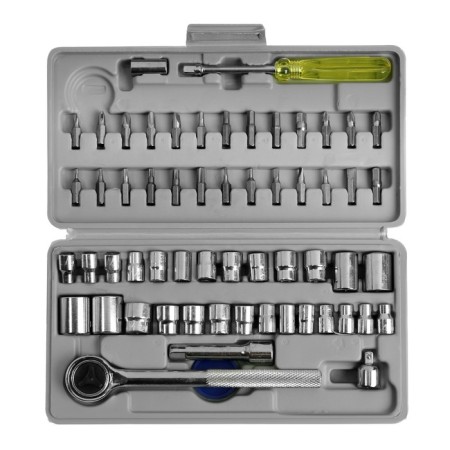 A set of tools in the case of the tundra, automobile, 59 items-1