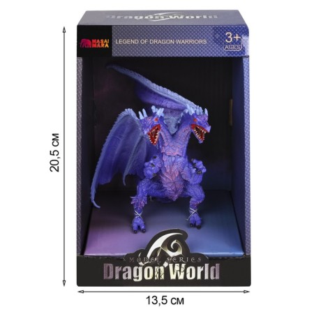 Figures "World of Dragons: Blue Two -headed Dragon"-3