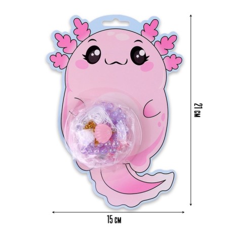 Set for creativity "Set of beads: axolotl"-1