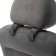 Torso hook on the headrest, set 4 pcs, black