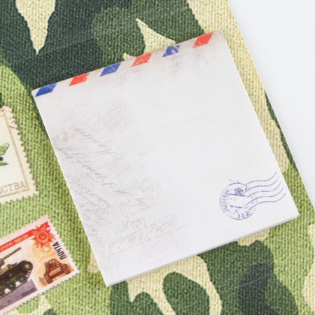 Block of paper 30 sheets in the envelope "From February 23!"-2