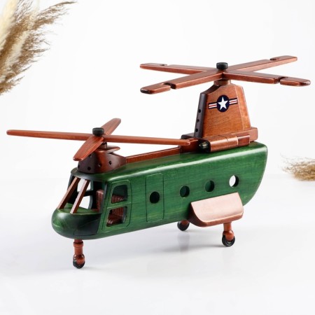 Mini-bar/stand for a bottle helicopter, 39 x 28 x 36 cm-1