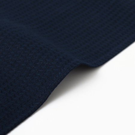 Ethel towel, col. Dark blue, 40x70 cm, 60% flax, 40% HL, 245 g/m2-3
