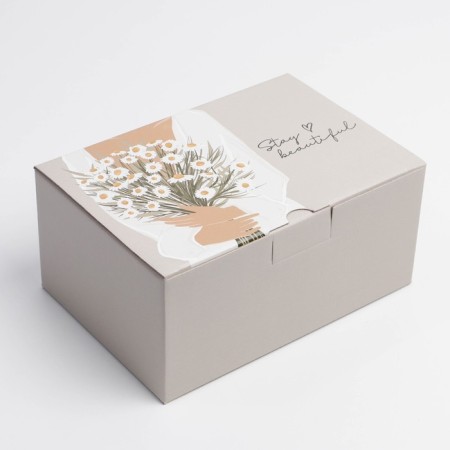 Box - Penal, Gift packaging, "Stay Beautiful", 22 x 15 x 10 cm-1