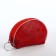 Women's wallet with lightning, red color