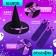 Carnival set "Sweet Witcher", height 104-110 cm, purple color
