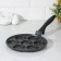 Slot "Personnel", D = 23 cm, plastic handle, anti -stick coating, black color