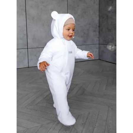 Combineson children's demi -season Amarobaby Spring, height 74 cm, white color-9