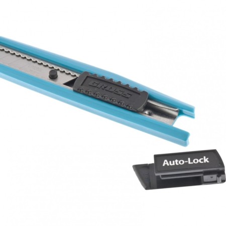 Wallpaper knife GROSS, 145 mm, ABS plastic case, 9 mm blade, SK-5-2
