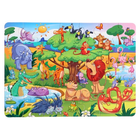 Maxi-Pazle "Jungle No. 4", 35 elements-1