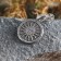 The amulet "Tree of life", metal pudter, art casting, d = 25 mm