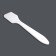 A set of cosmetic blades, 100 pcs, white color