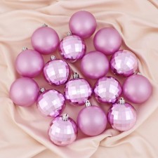 Set of balls plastic D-7 cm, 16 pcs 