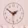 Souvenir Eternal calendar suspended with a clock, wood, 2x20x30 cm, col. black