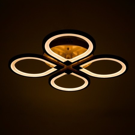 Lamp "Galaxy" 033700 LED 100W gold 57x57x7.5cm-5