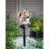 Garden lamp on a sunny battery "Squirrel with a nut", 41 cm, 1 LED, glow warm white