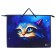 A3 folder with handles plastic/lightning textiles from above 50 mm 470*345 pr 3-20 "Cat Magic" 72691