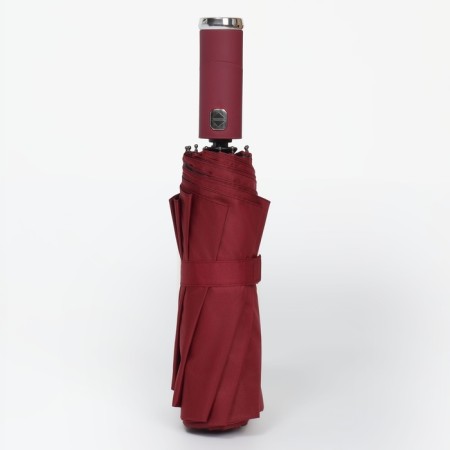 Autoton automatic umbrella, with a lantern, 3 additions, 10 knitting needles, r = 51 cm, burgundy color-7
