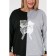 Female jumper, size 54, black color
