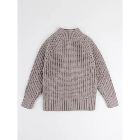 Sweater Children's Knitted Amarobaby Warm, height 92 cm, brown color-10